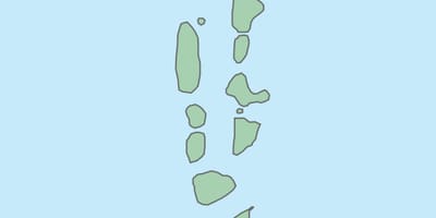 แผนที่ของมัลดิฟแผนที่เว็กเตอร์